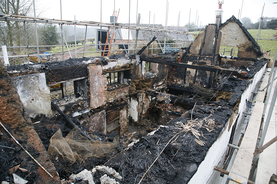 burnt cob house